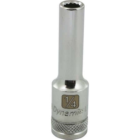 Dynamic 3/8" Drive, 1/4" SAE Socket, 12 Points D009608